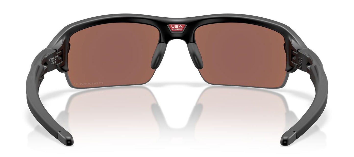 Oakley Flak 2.0 S Polarised Matte Black Prizm Deep Water OO9511 05 (59)