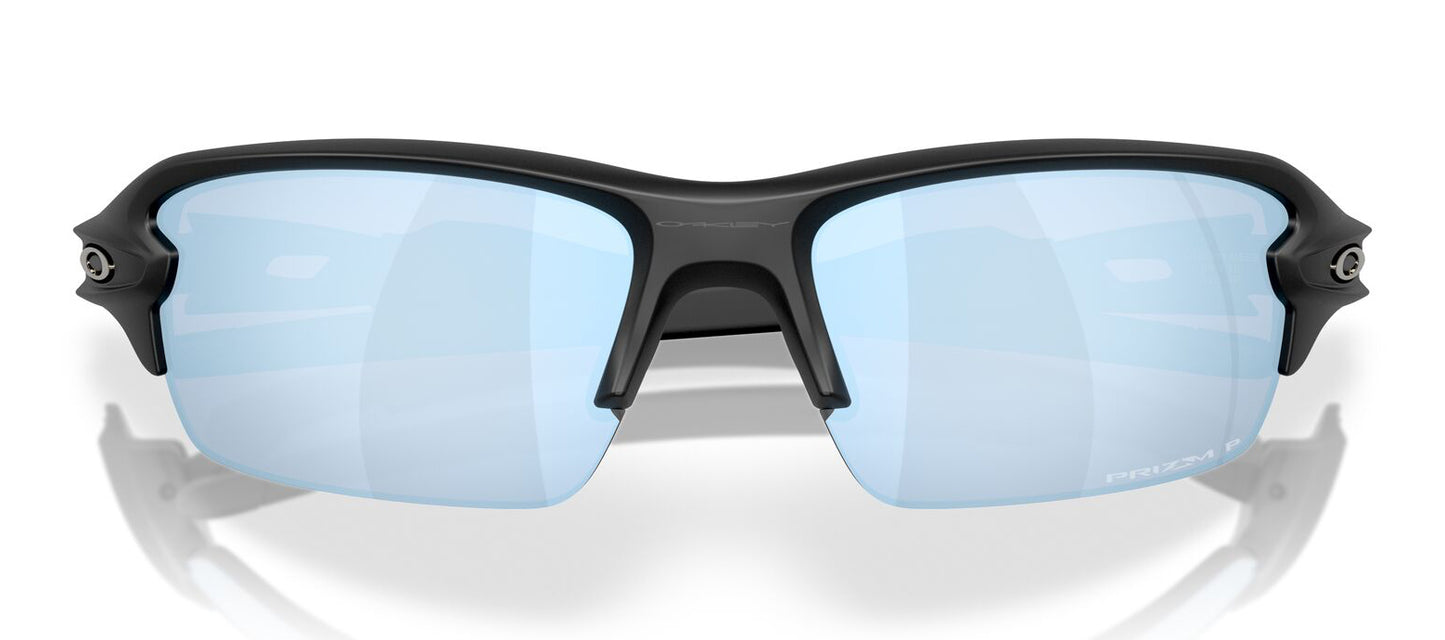 Oakley Flak 2.0 S Polarised Matte Black Prizm Deep Water OO9511 05 (59)