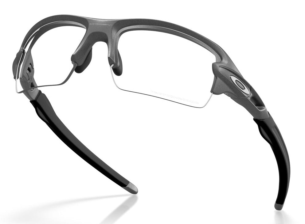 Oakley Flak 2.0 S Steel Clear To Black Iridium Photochromic OO9511 07 (59)