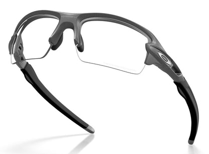 Oakley Flak 2.0 S Steel Clear To Black Iridium Photochromic OO9511 07 (59)