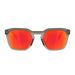 Oakley HSTN SQ Matte Grey Smoke Prizm Ruby OO9533 02 (54)