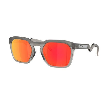 Oakley HSTN SQ Matte Grey Smoke Prizm Ruby OO9533 02 (54)