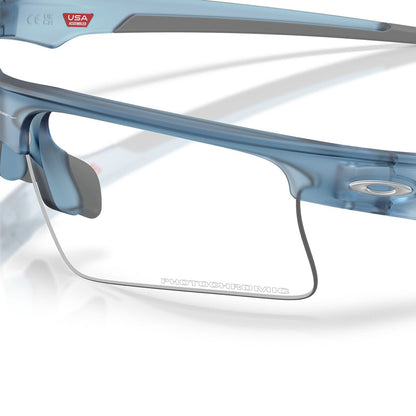 Oakley Bisphaera Speed Matte Trans Stonewash Clear to Black Photochromic OO9534 07 (68)