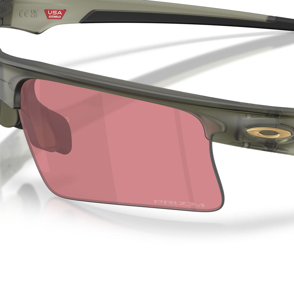 Oakley Bisphaera Speed Transparent Olive Ink Prizm Dark Golf OO9534 09 (68)