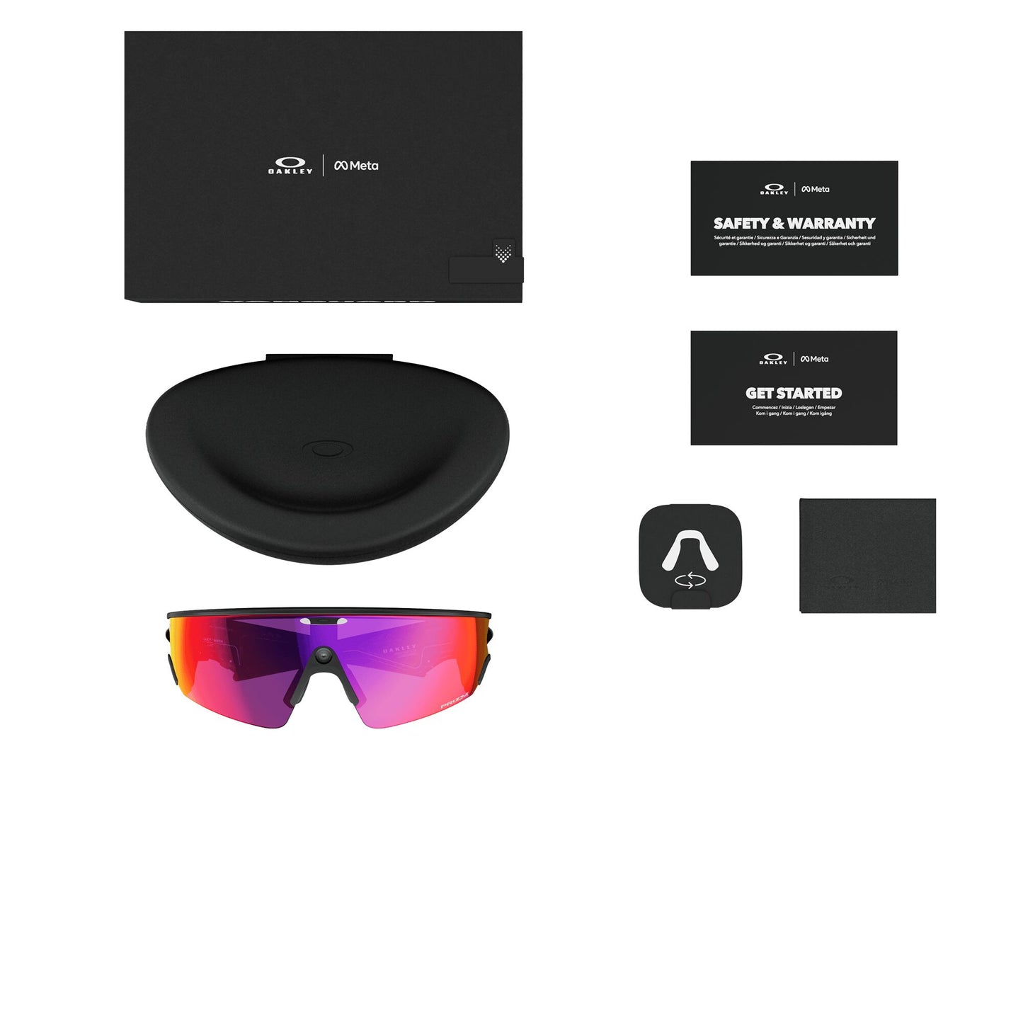 Oakley Meta Vanguard Matte Black Prizm Road OW8001 01 (52)