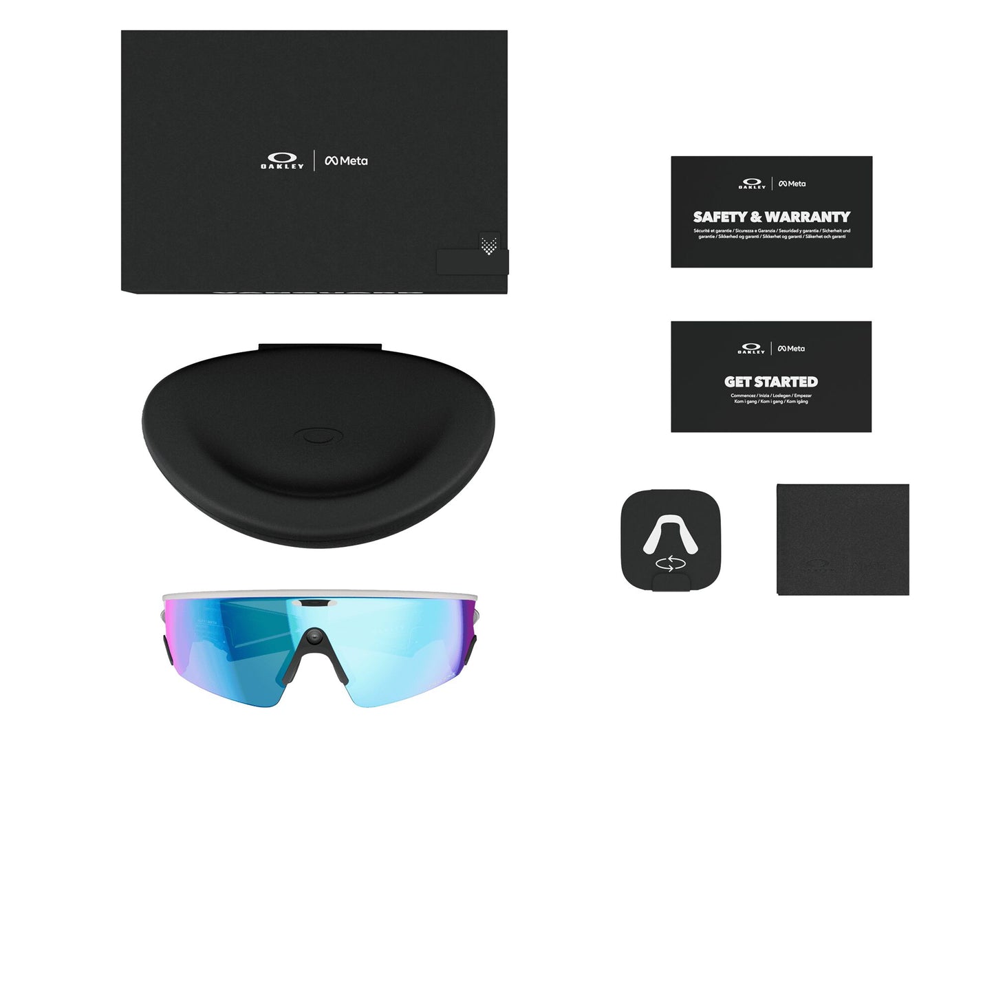 Oakley Meta Vanguard Matte White Prizm Sapphire OW8001 06 (52)