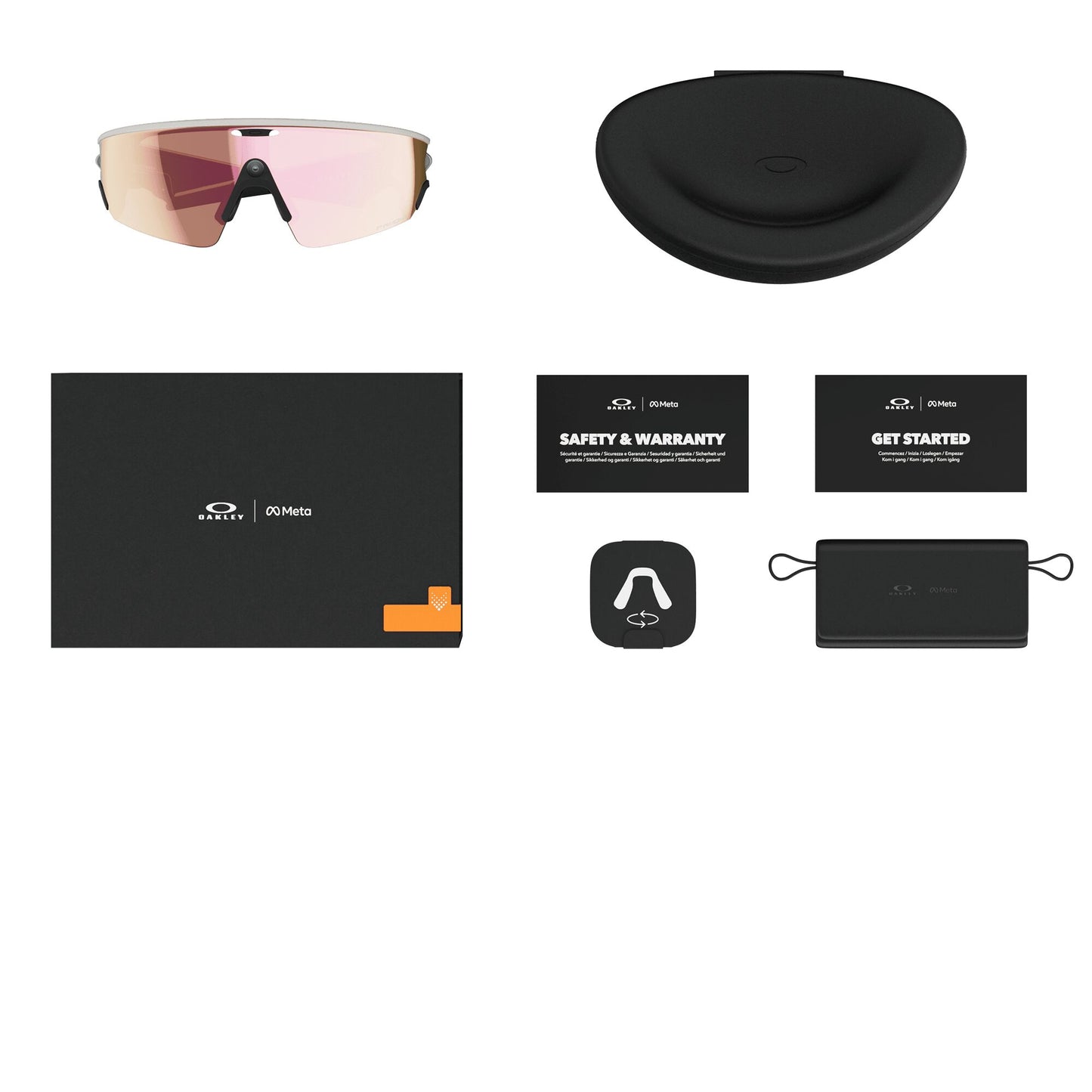 Oakley Meta Vanguard Matte White Prizm Rose Gold OW8001 08 (52)