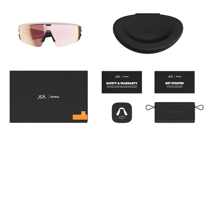 Oakley Meta Vanguard Matte White Prizm Rose Gold OW8001 08 (52)
