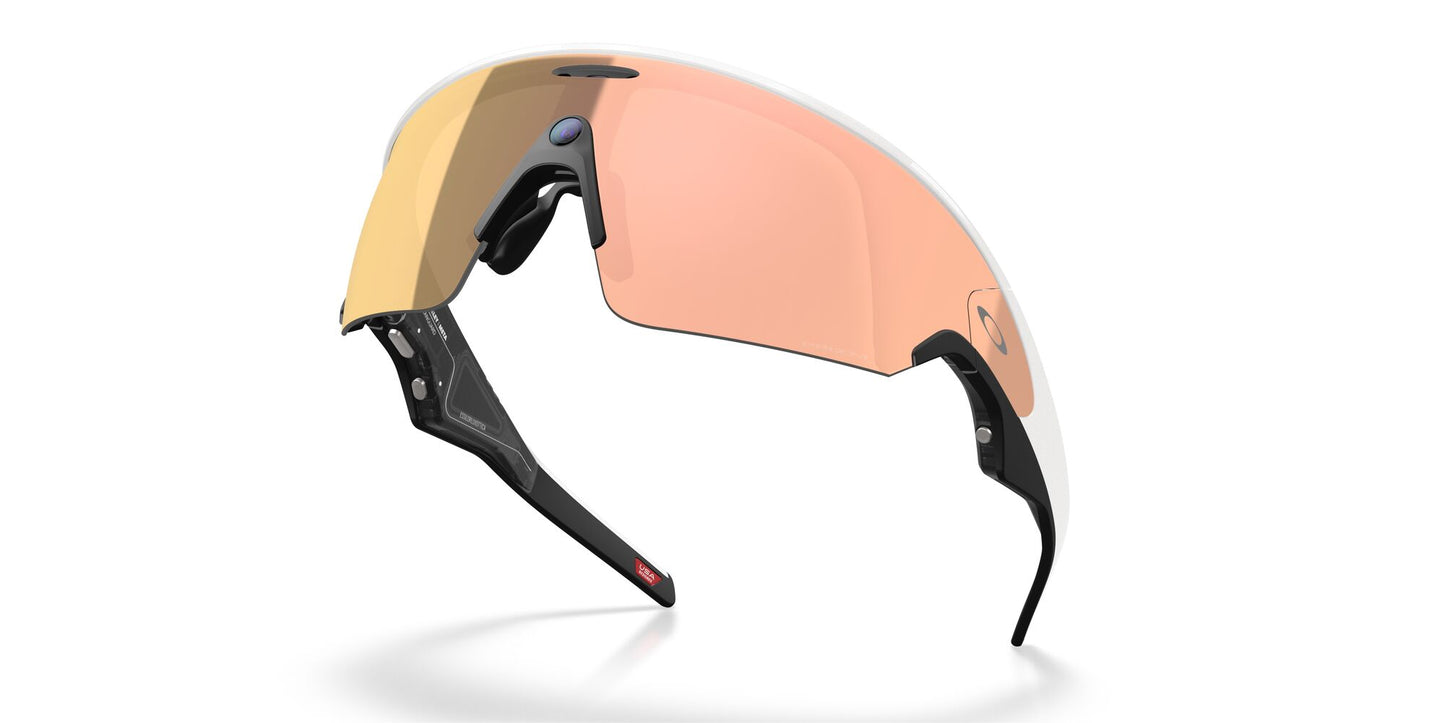 Oakley Meta Vanguard Matte White Prizm Rose Gold OW8001 08 (52)