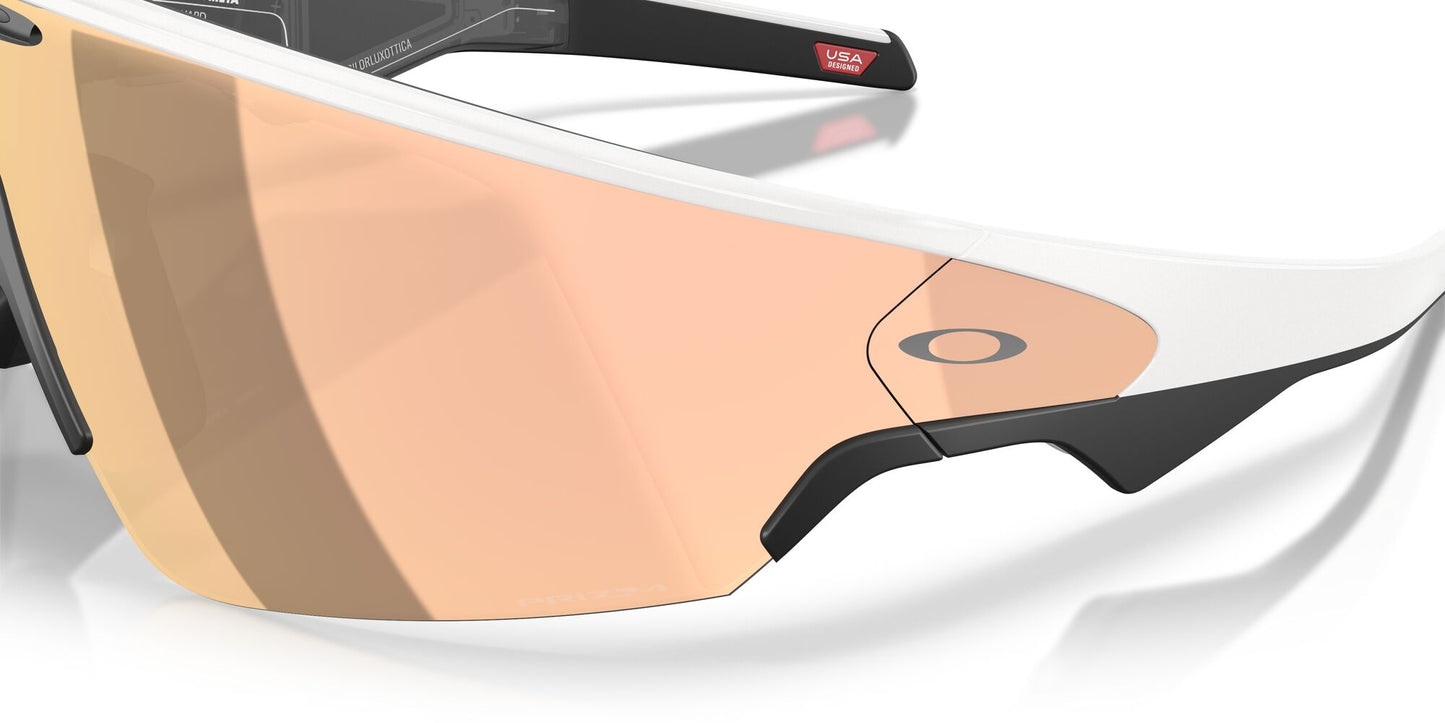 Oakley Meta Vanguard Matte White Prizm Rose Gold OW8001 08 (52)