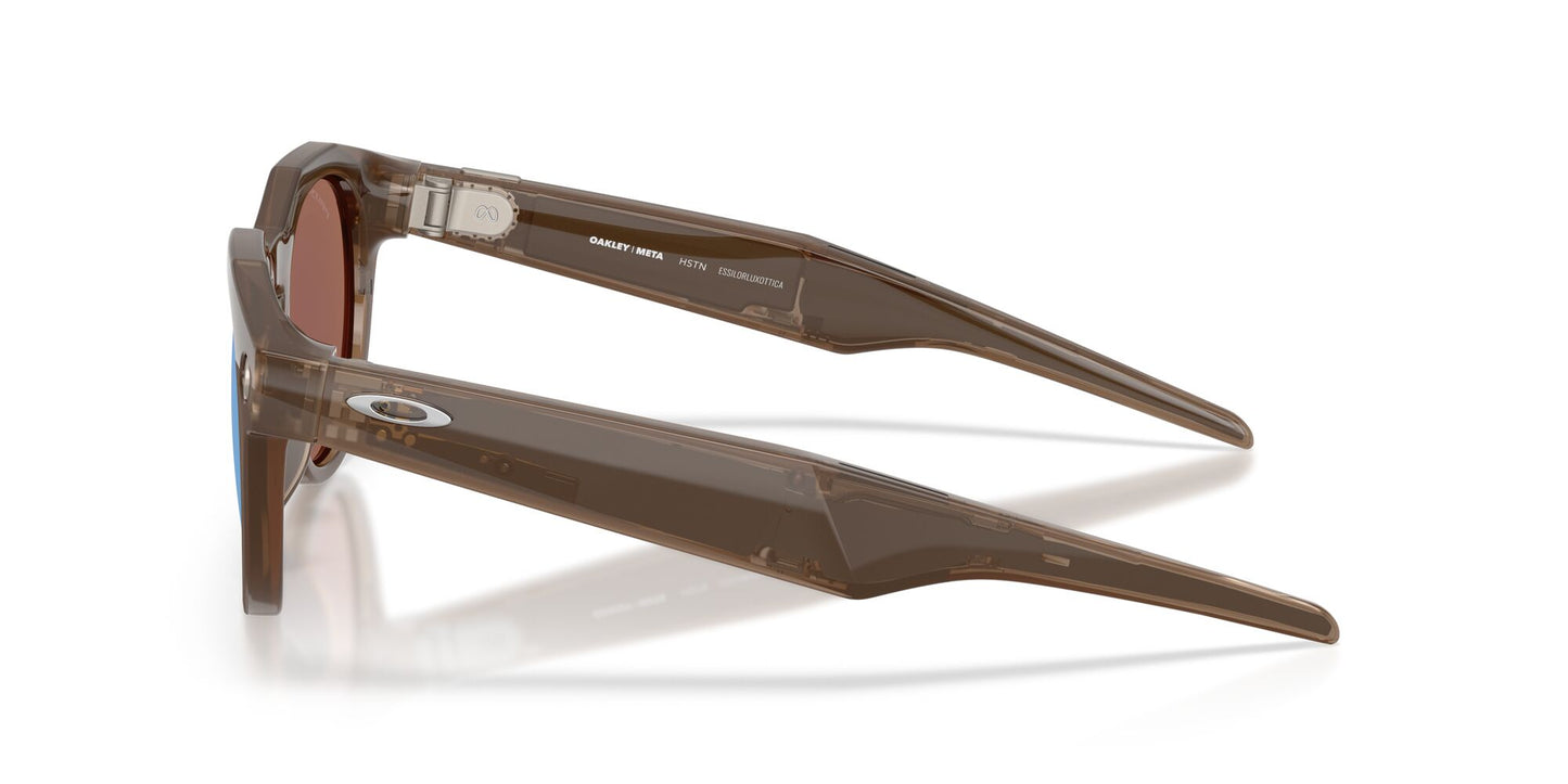 Oakley Meta HSTN Polarised Warm Smoke Prizm Deep Water OW8002 06 (51)