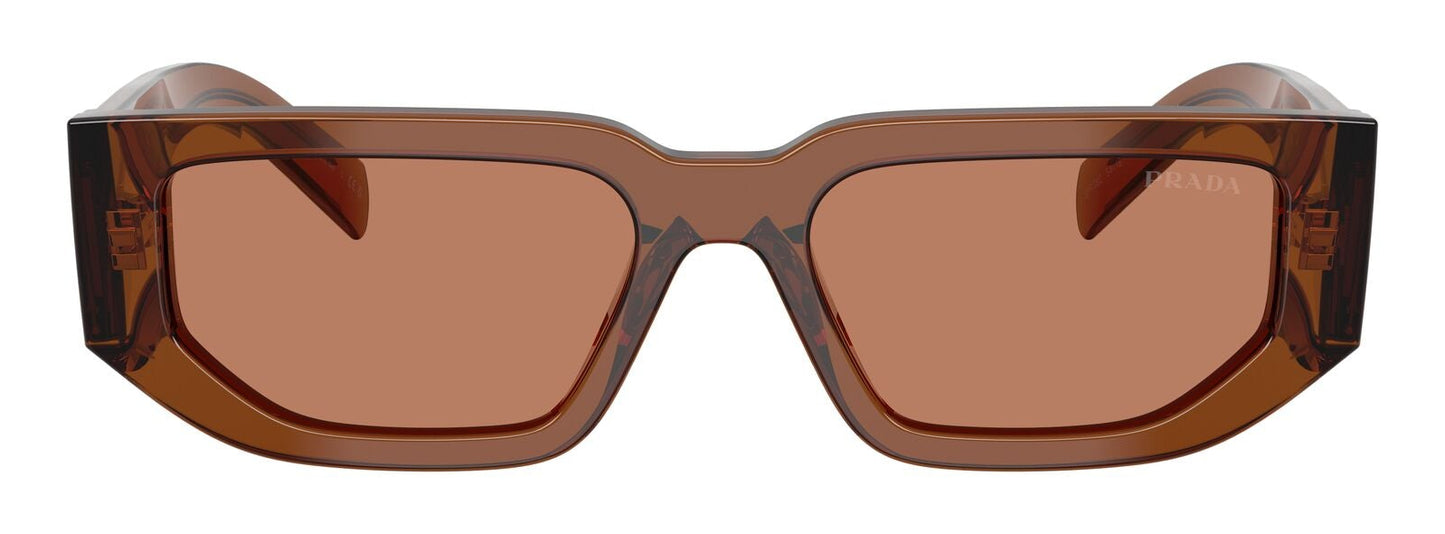 Prada 09ZS Transparent Dark Brown Brown (09ZS 20H90Q)