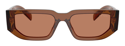 Prada 09ZS Transparent Dark Brown Brown (09ZS 20H90Q)