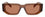 Prada 09ZS Transparent Dark Brown Brown (09ZS 20H90Q)