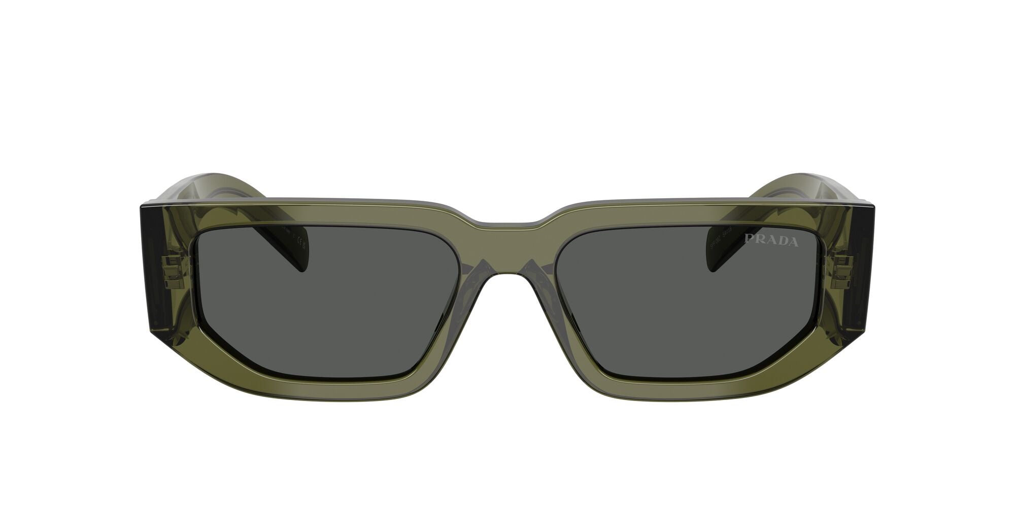 Prada 09ZS Transparent Military Green Dark Grey (09ZS 25A40L)