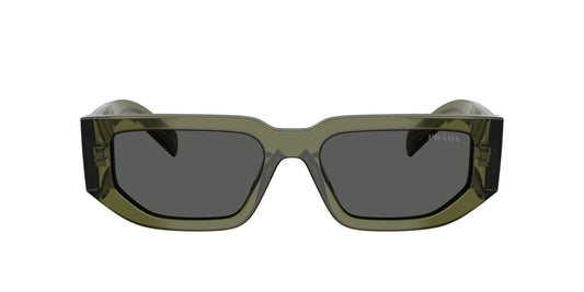 Prada 09ZS Transparent Military Green Dark Grey (09ZS 25A40L)