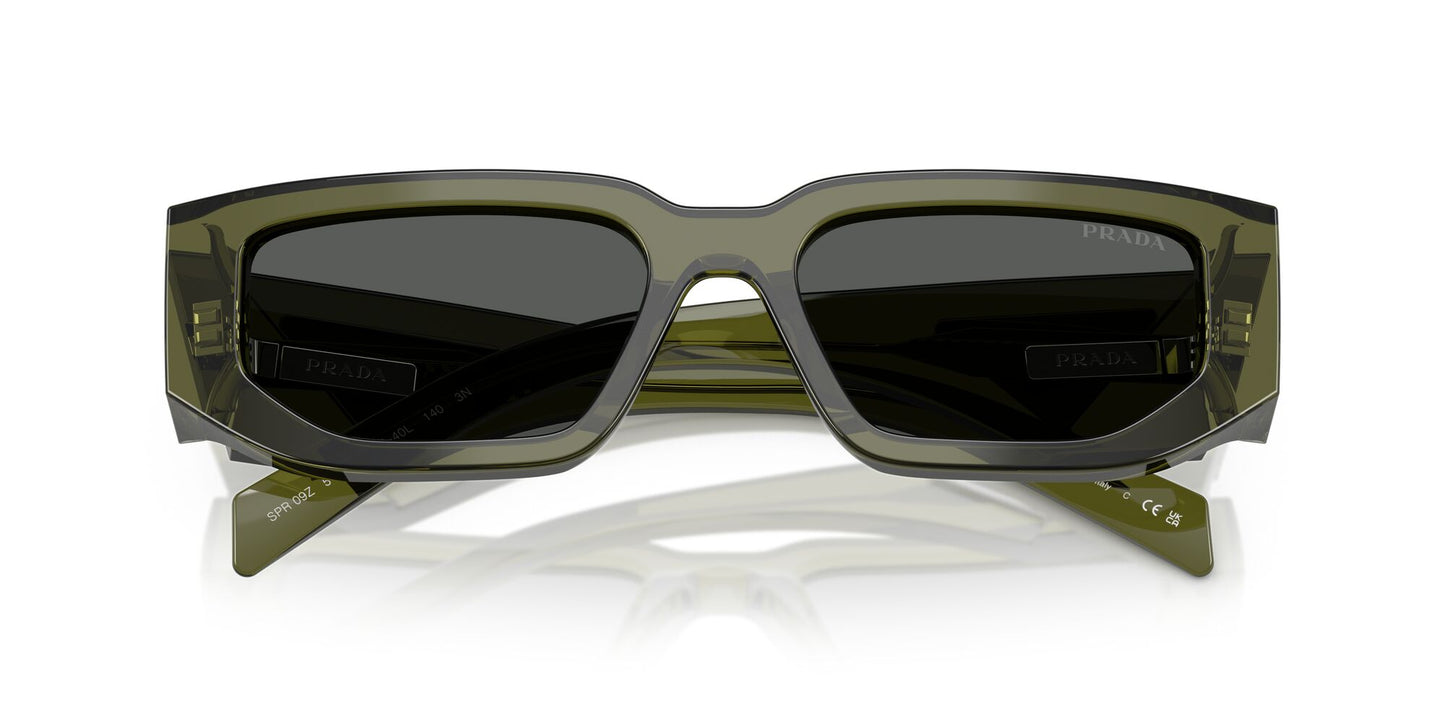 Prada 09ZS Transparent Military Green Dark Grey (09ZS 25A40L)