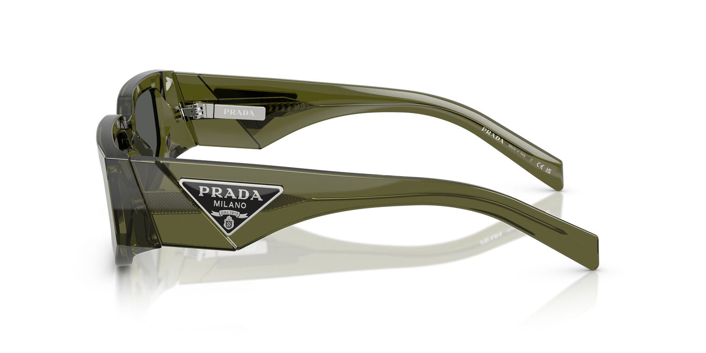 Prada 09ZS Transparent Military Green Dark Grey (09ZS 25A40L)