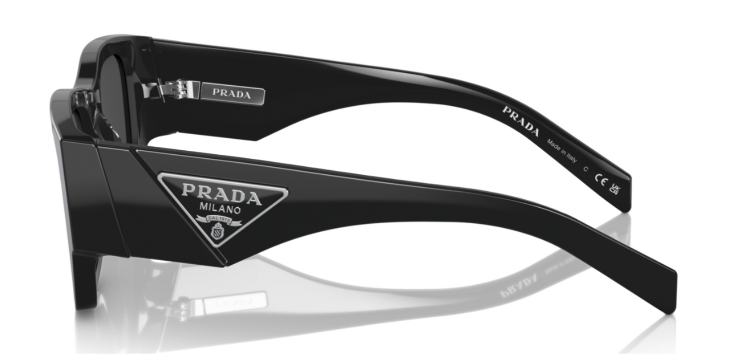 Prada 10ZS Black Dark Grey (10ZS 1AB5S0)