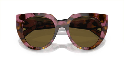 Prada 14WS Tortoise Cognac Begonia Dark Brown (14WS 18N01T)