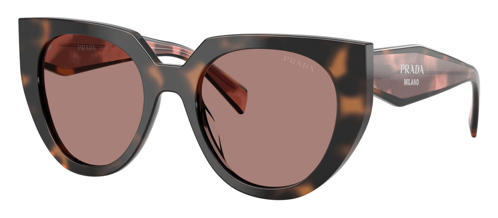Prada 14WS Mauve Tortoise Light Brown (14WS 23A60B)