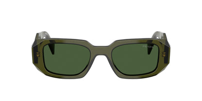 Prada 17WS Transparent Bottle Dark Green (17WS 19Z1I0)