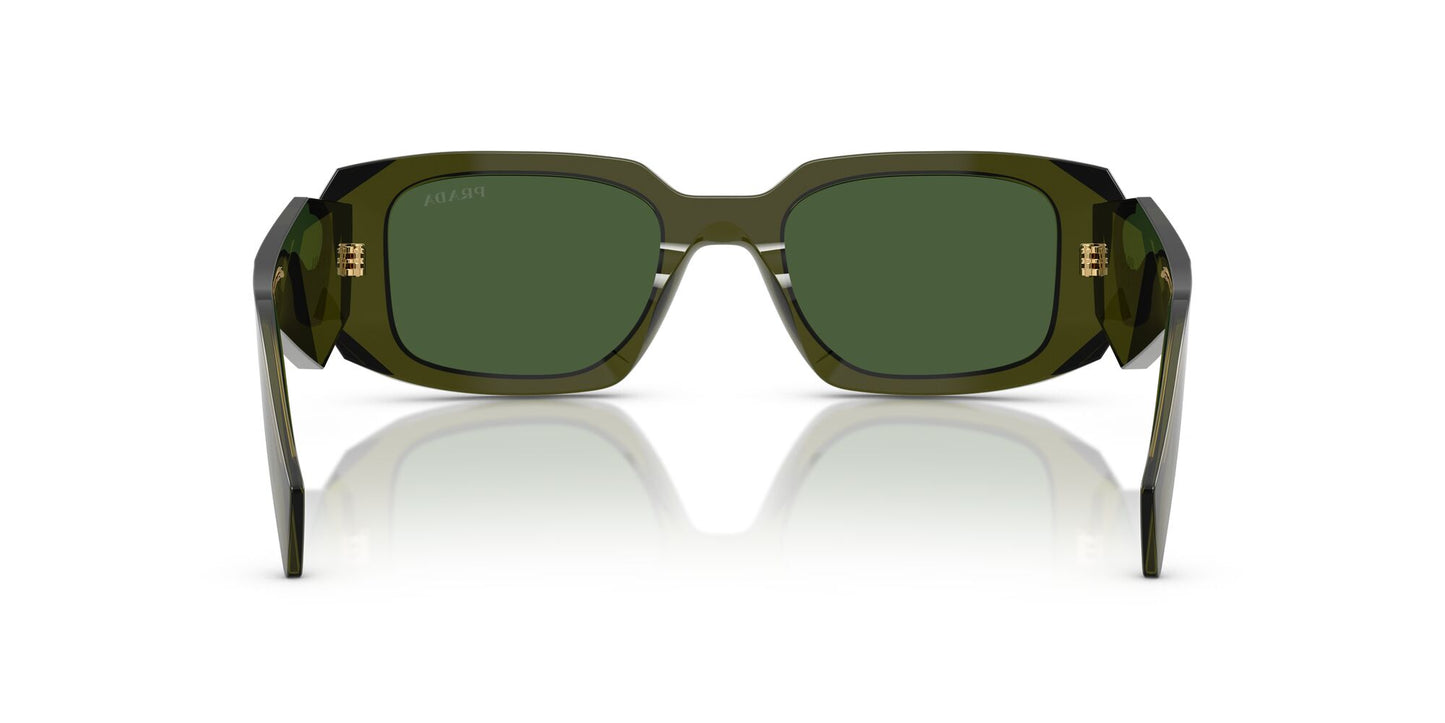 Prada 17WS Transparent Bottle Dark Green (17WS 19Z1I0)