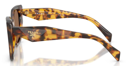 Prada 19ZS Honey Tortoise Dark Brown (19ZS 14L06B)