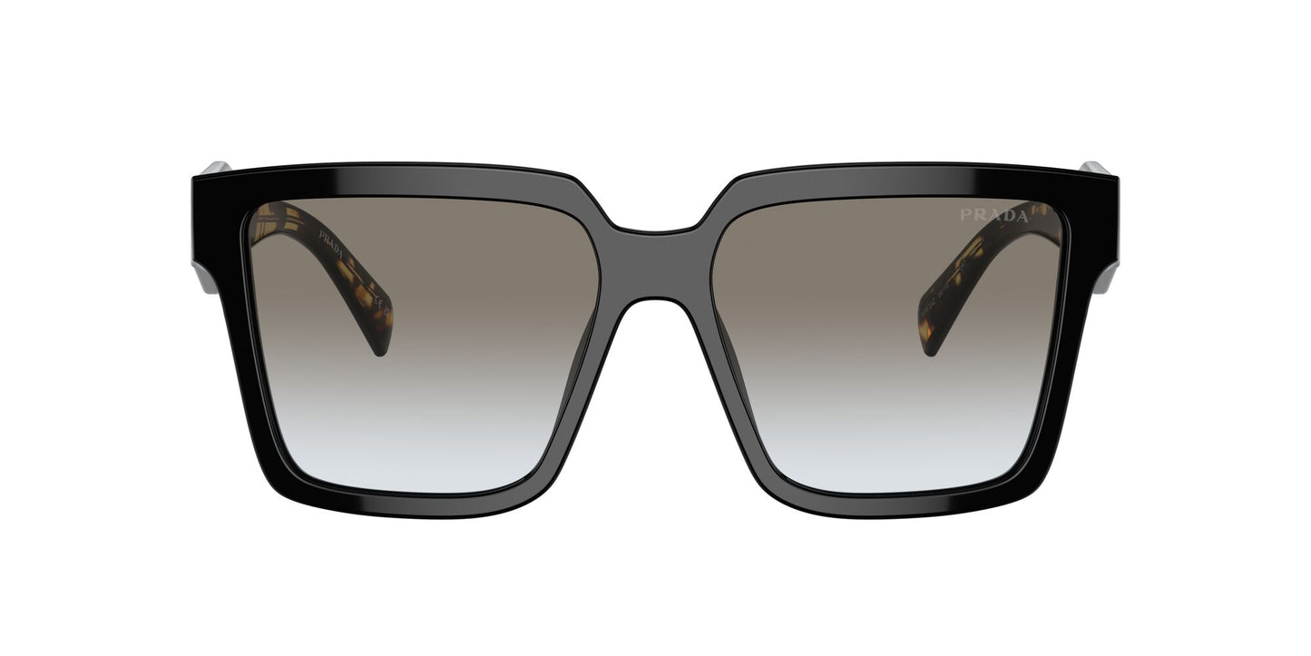 Prada 24ZS Black Grey Gradient (24ZS 1AB0A7)