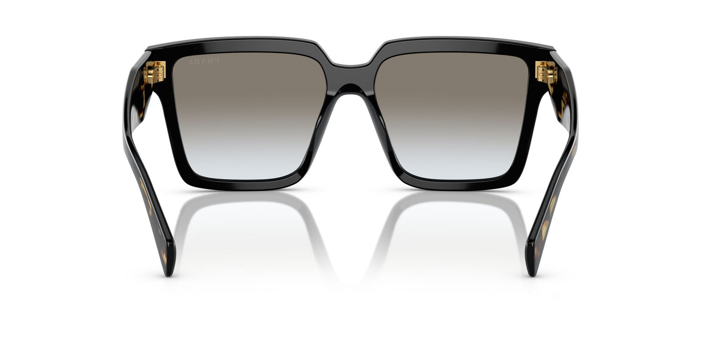 Prada 24ZS Black Grey Gradient (24ZS 1AB0A7)