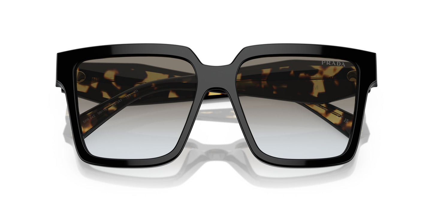 Prada 24ZS Black Grey Gradient (24ZS 1AB0A7)