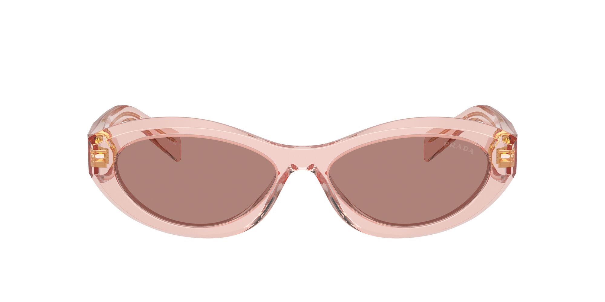 Prada 26ZS Transparent Peach Light Brown (26ZS 19Q10D)