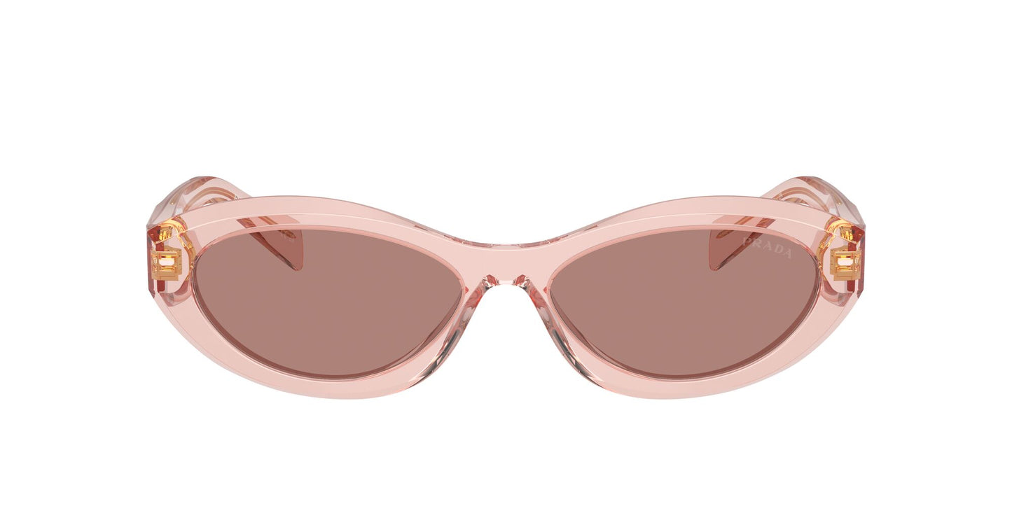 Prada 26ZS Transparent Peach Light Brown (26ZS 19Q10D)