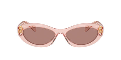 Prada 26ZS Transparent Peach Light Brown (26ZS 19Q10D)