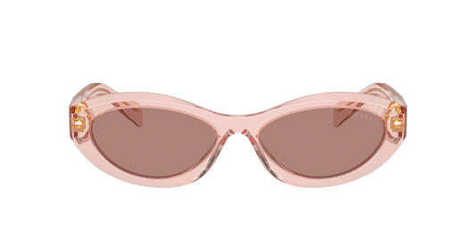 Prada 26ZS Transparent Peach Light Brown (26ZS 19Q10D)