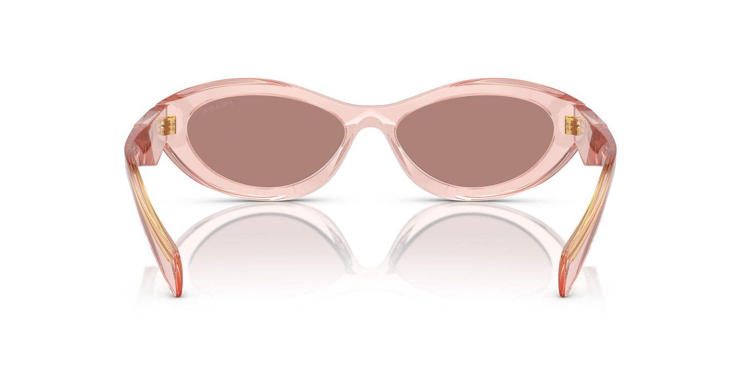 Prada 26ZS Transparent Peach Light Brown (26ZS 19Q10D)