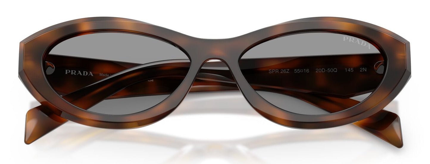 Prada 26ZS Juniper Tortoise Grey (26ZS 20D50Q)