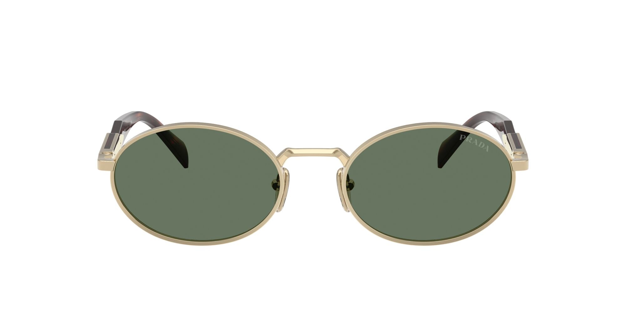 Prada Sunglasses | Pale Gold Dark Green – Great Southern Sunnies