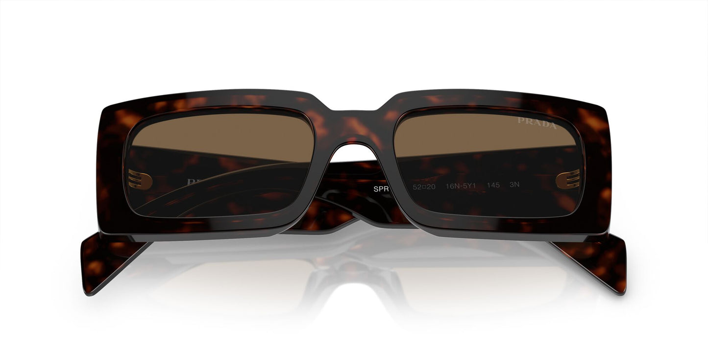 Prada A07S Polarised Briar Tortoise Dark Brown (A07S 16N5Y1)