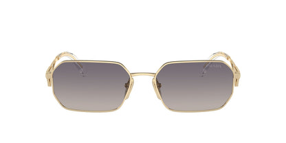 Prada A51S Pale Gold Gradient Blue Mirror Silver (A51S ZVN30C)