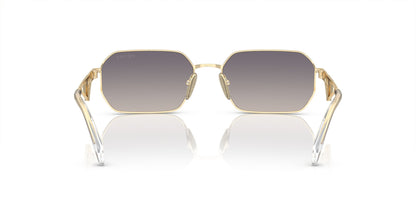 Prada A51S Pale Gold Gradient Blue Mirror Silver (A51S ZVN30C)