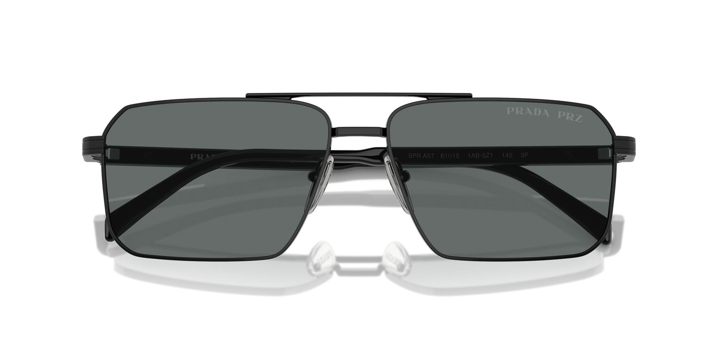 Prada A57S Polarised Black Dark Grey (A57S 1AB5Z1)