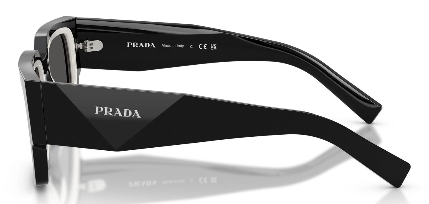 Prada B17S Black/Talc Dark Grey (B17S 16K08Z)