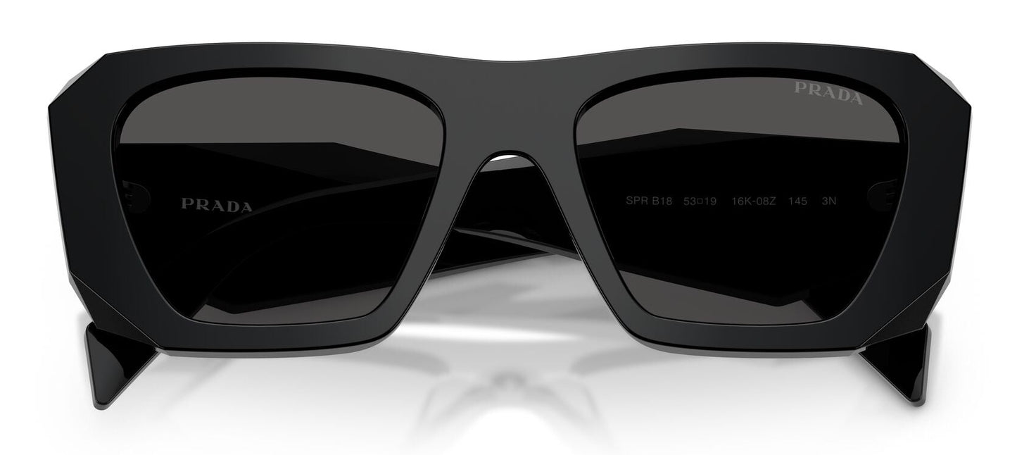 Prada B18S Black Dark Grey (B18S 16K08Z)