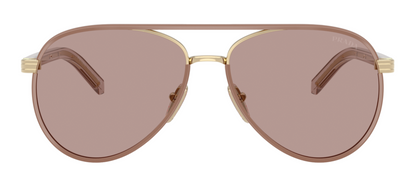 Prada B57S Pale Gold Light Purple Brown (B57S 24E20I)