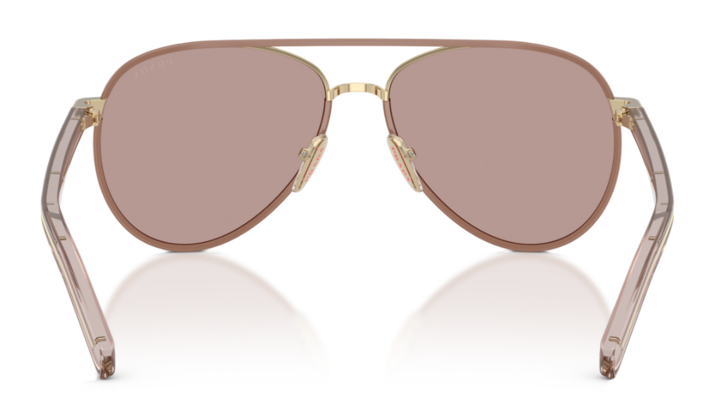 Prada B57S Pale Gold Light Purple Brown (B57S 24E20I)
