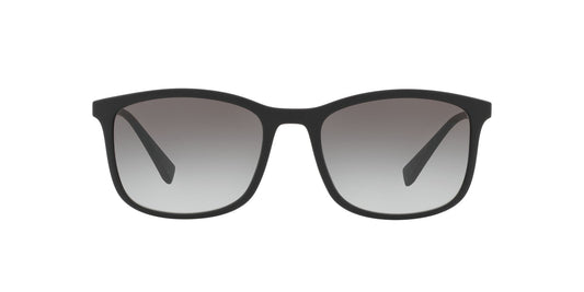 Prada 01TS Black Rubber Grey Gradient (01TS DG00A7)