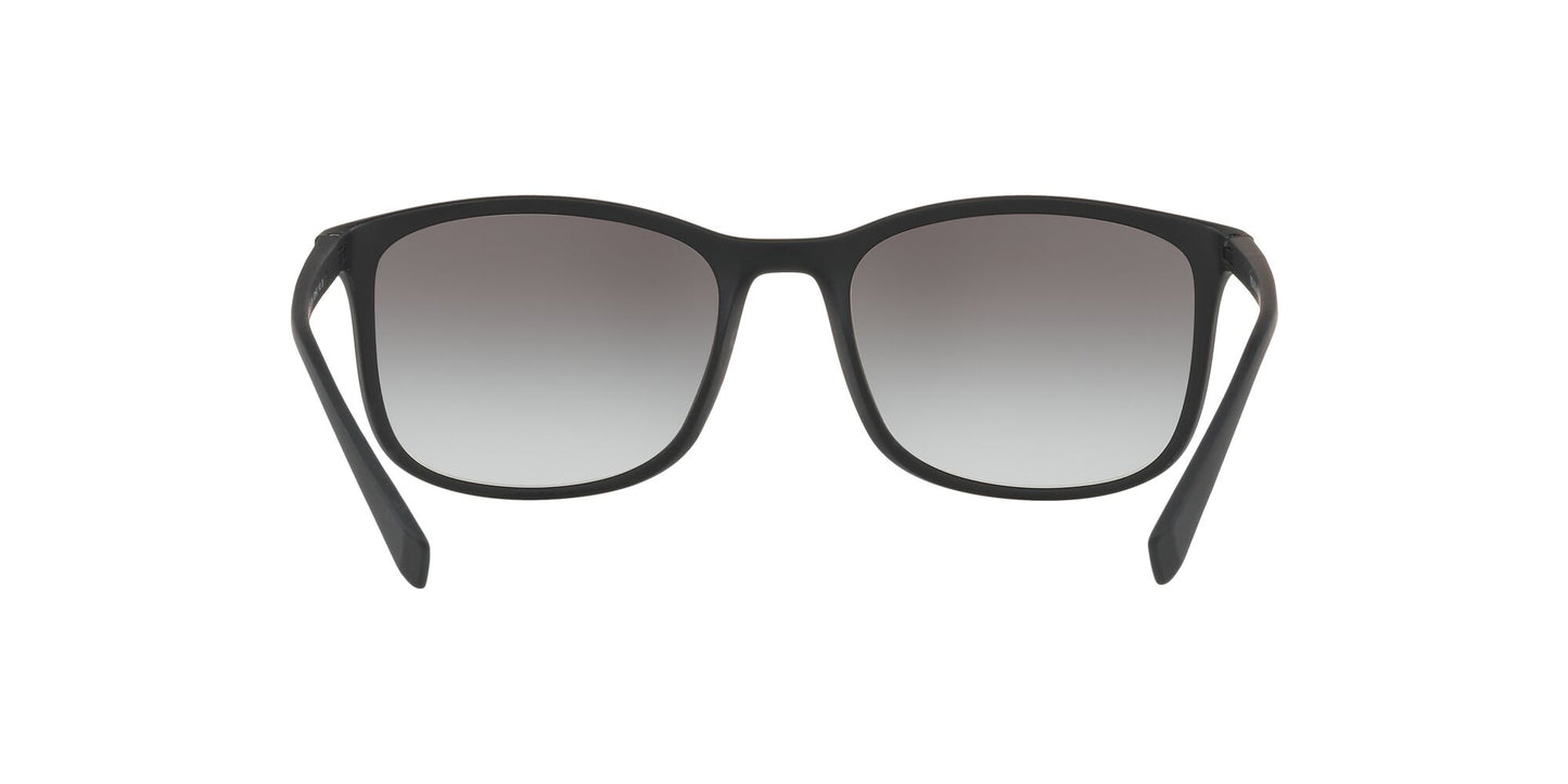 Prada 01TS Black Rubber Grey Gradient (01TS DG00A7)