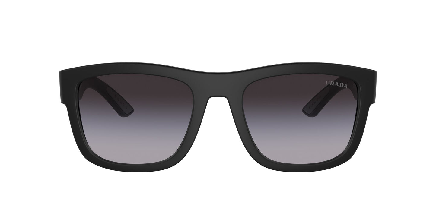 Prada 01ZS Matte Black Grey Gradient (01ZS 1BO09U)