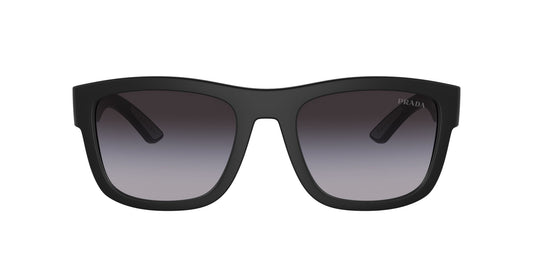 Prada 01ZS Matte Black Grey Gradient (01ZS 1BO09U)